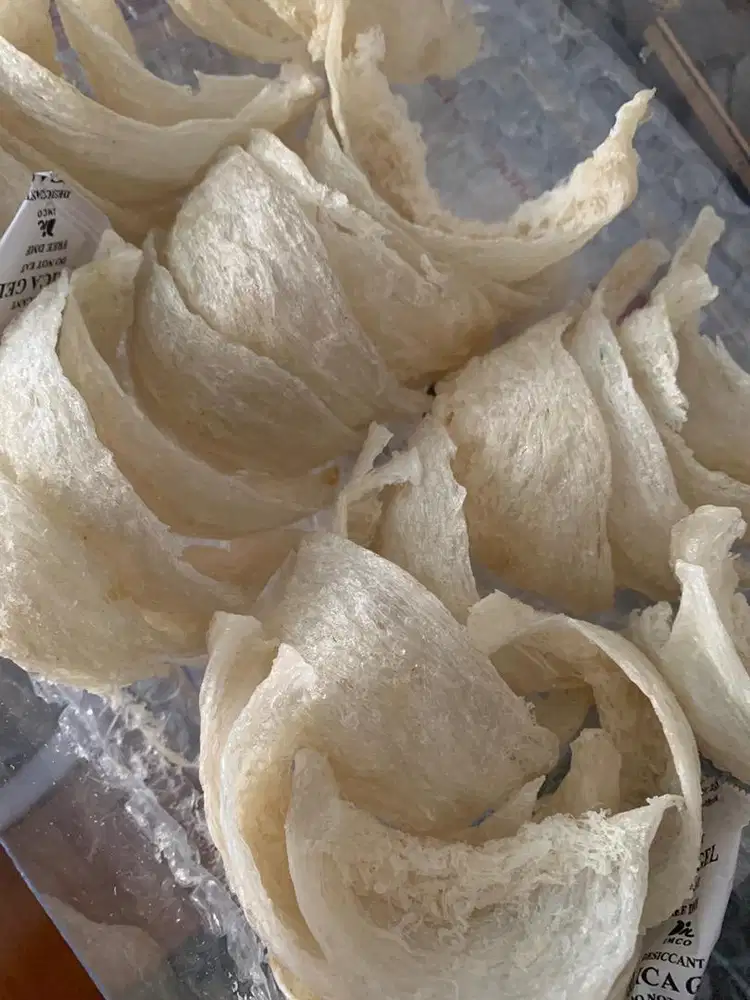 SARANG BURUNG WALET OVAL (MANGKOK) 250gram, kualitas export ,BERSIH