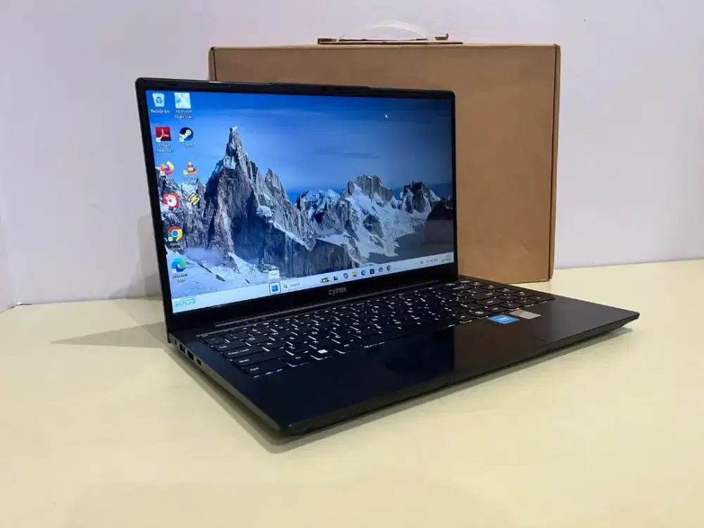 LAPTOP ZYREX TERBARU 2025 SEGEL 
INTEL GEN 12 N100 RAM 8 SSD 128