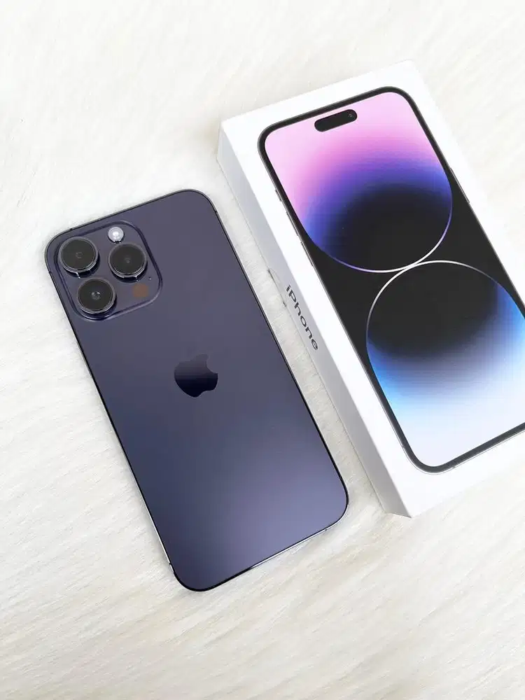 Iphone 14 pro max 128gb, resmi iBox (like new)