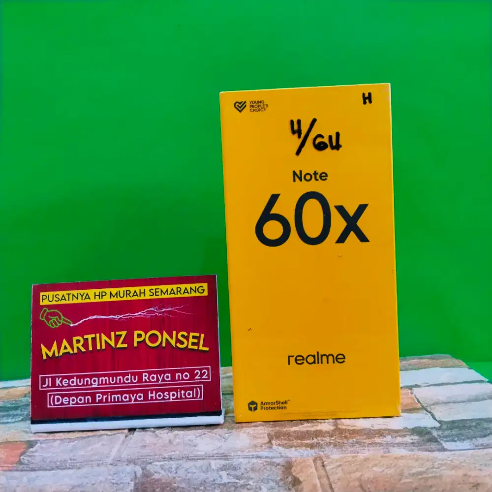Realme note 60x 4/64 new