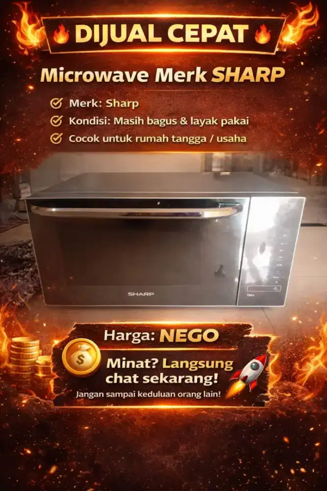 Microwave sharp