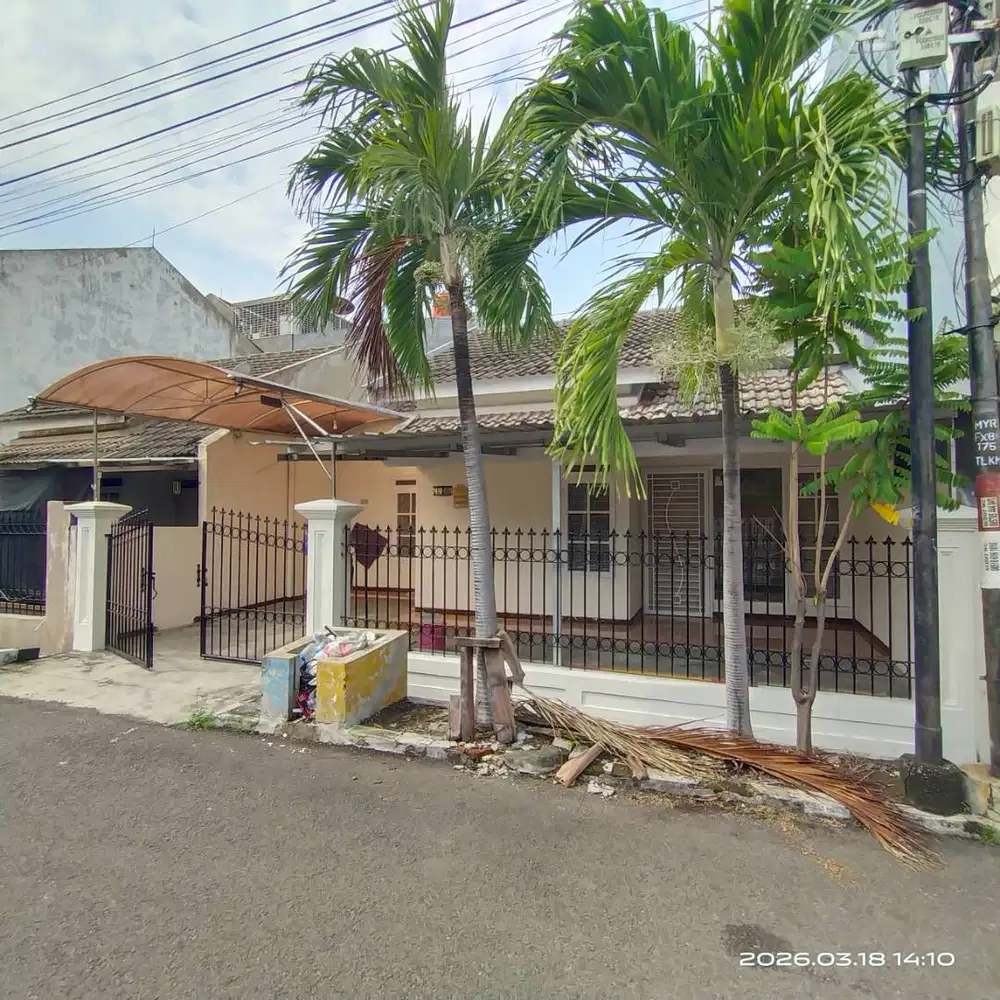 Disewakan Rumah 1 Lantai Wisma Permai Barat, Siap Huni