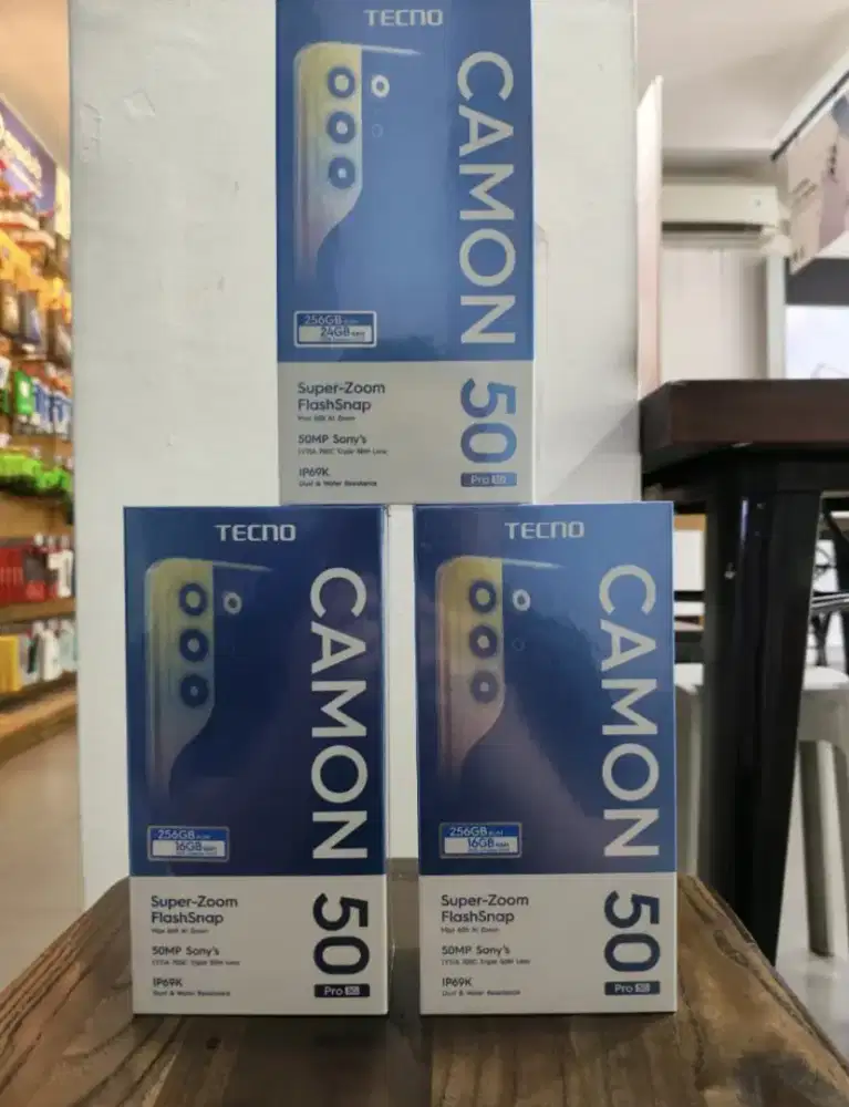 Tecno Camon 50 Pro 5G 8+8/256 Cocok buat Hampers Lebaran