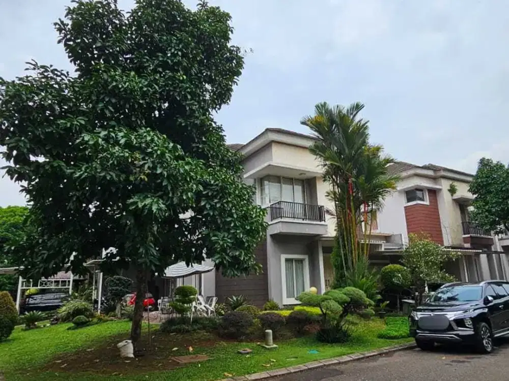 rumah siap huni di Cluster Chalcedony Pondok Hijau Golf Gading Serpong