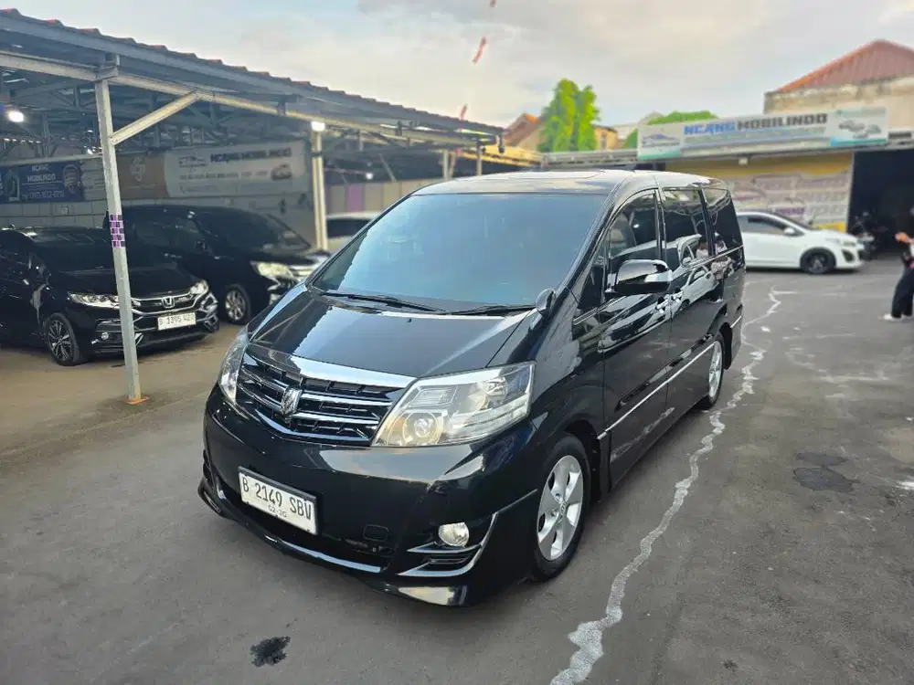 Toyota Alphard V 2.4 Matic 2008 Cash 149 Nego