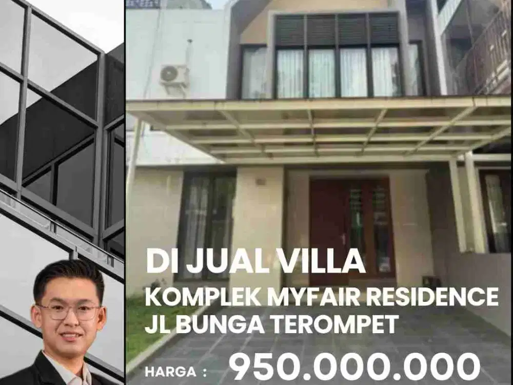 Di Jual Villa di Komplek My Fair Jl Bunga Terompet