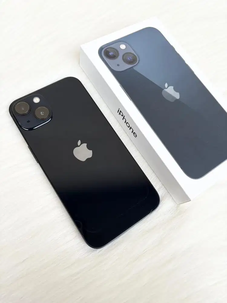 Iphone 13 128gb midnight, resmi iBox (like new)