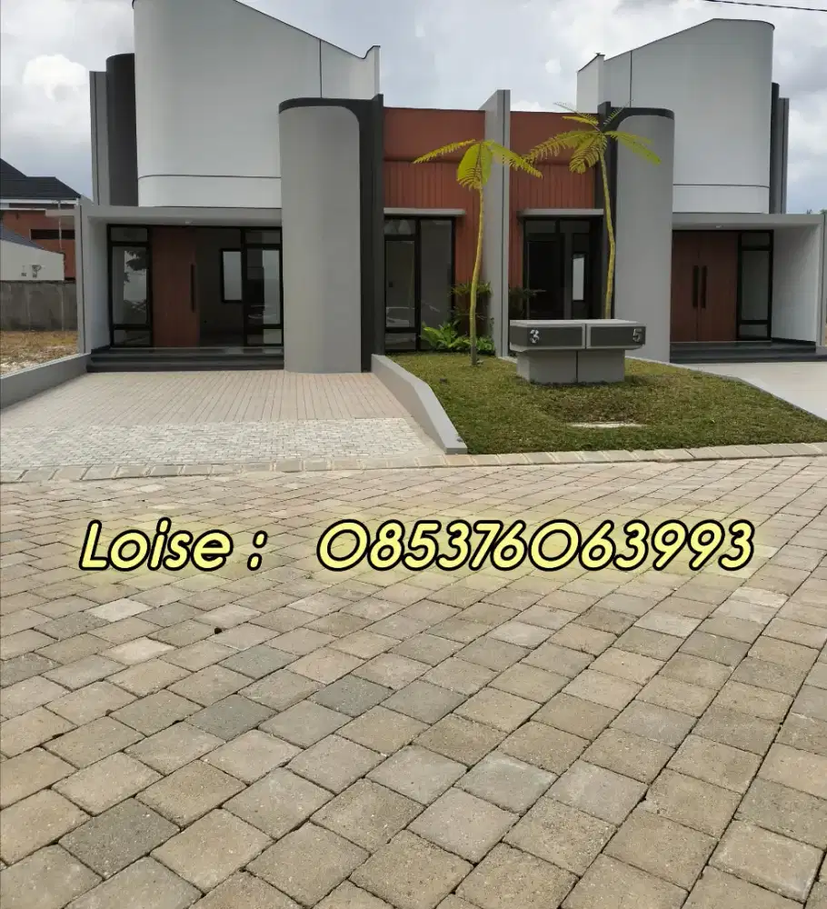 Rumah Cluster Ready Siap huni Lokasi Panam