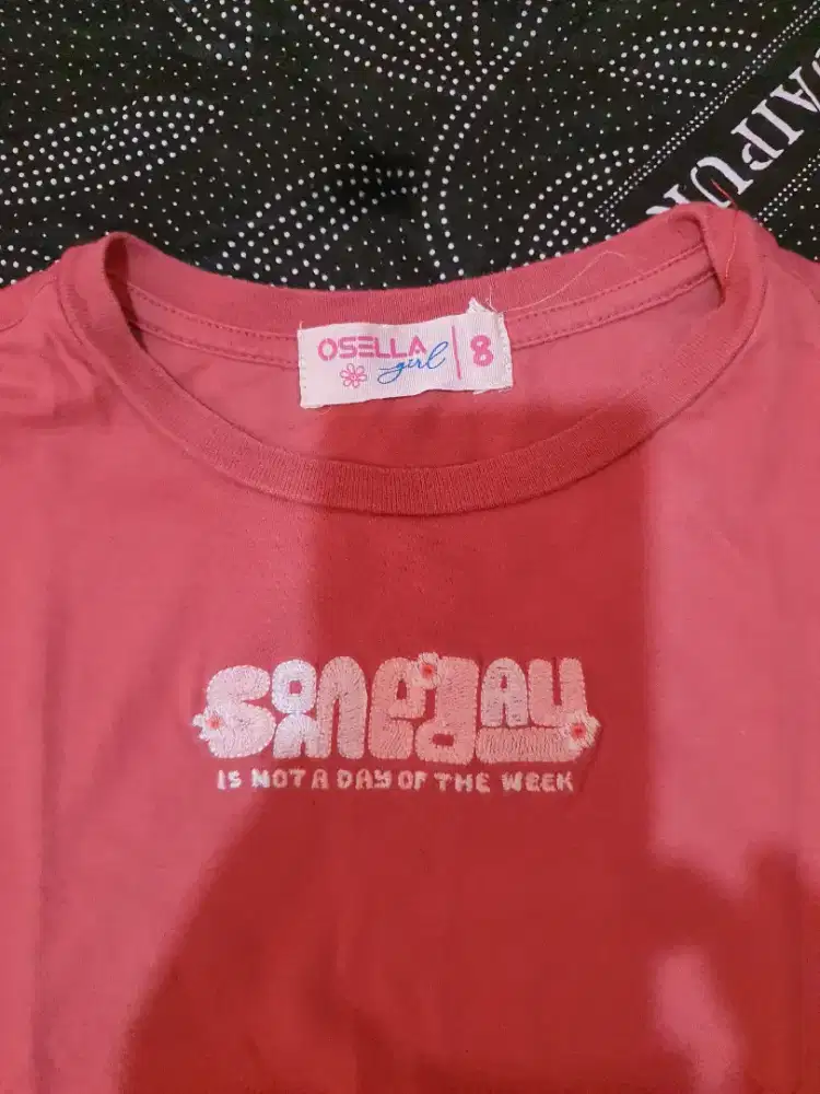 Kaos anak perempuan osella