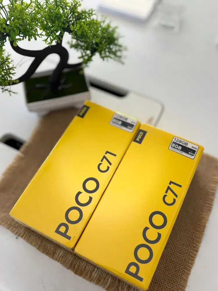 POCO C71 4+4/128 BARU RESMI GARANSI