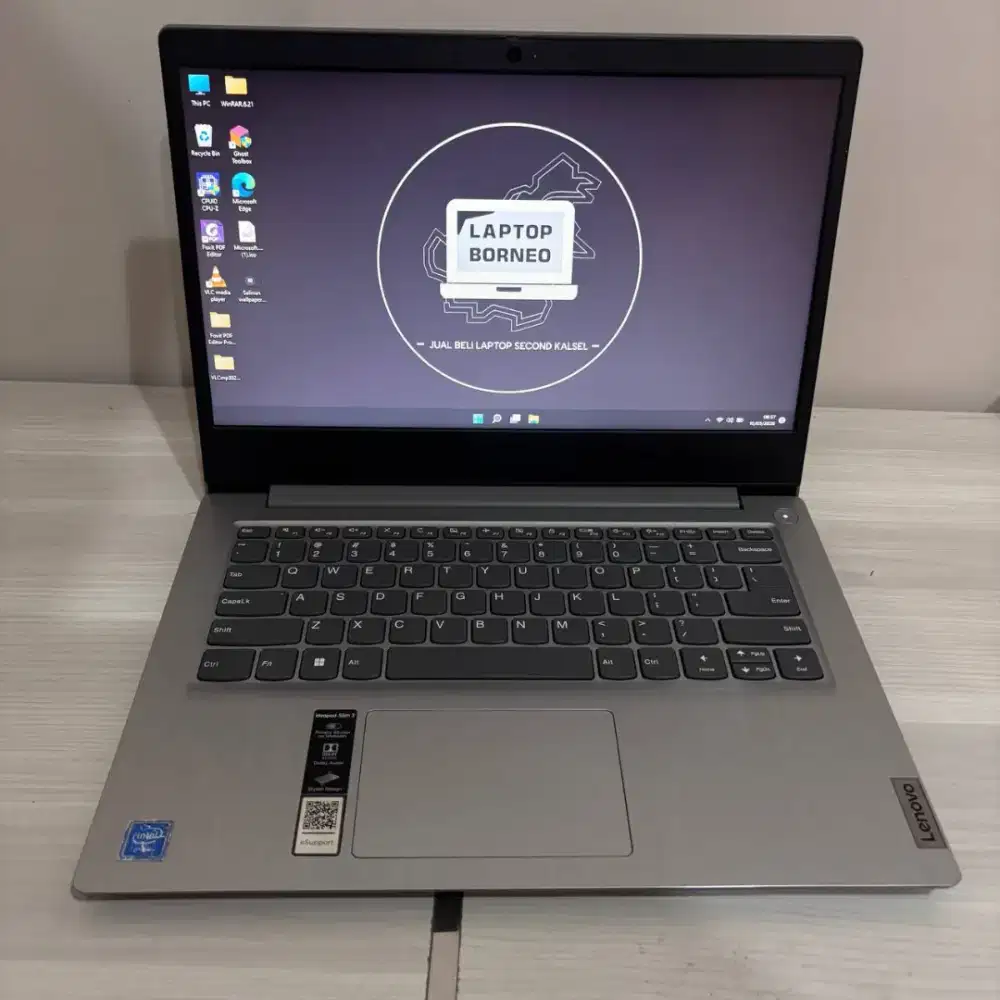 LENOVO IDP SLIM 3 INTEL N4020 4/256 COCOK BUAT OFFICE KINERJA LANCAR