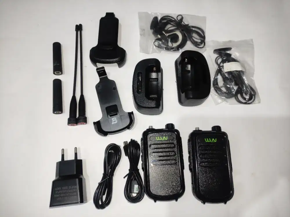 Walky Talky wlan Kdc100 Dengan antena external