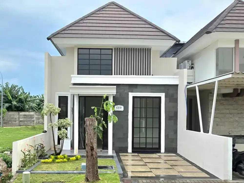 POJOK/HOOK & SUDAH RENOVASI!! JUAL RUMAH 1 LANTAI ISTIMEWA HARGA TERMURAH DI SAFIRA GARDEN SIDOARJO