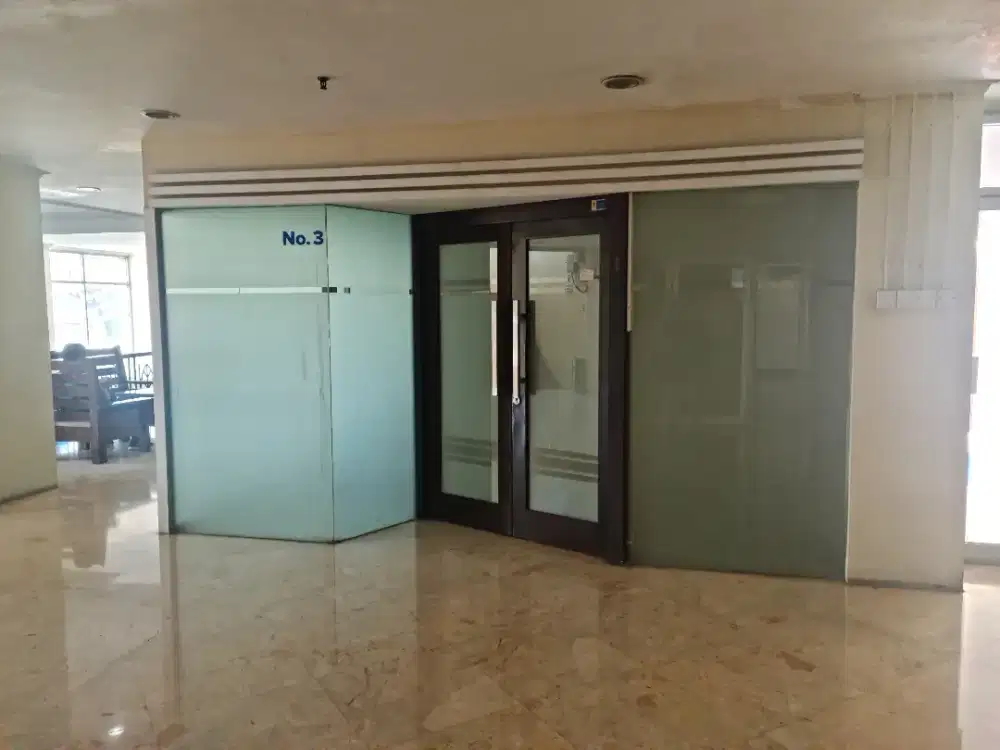 Sewa perkantoran luas 37m2 harga 22.2 jt per tahun