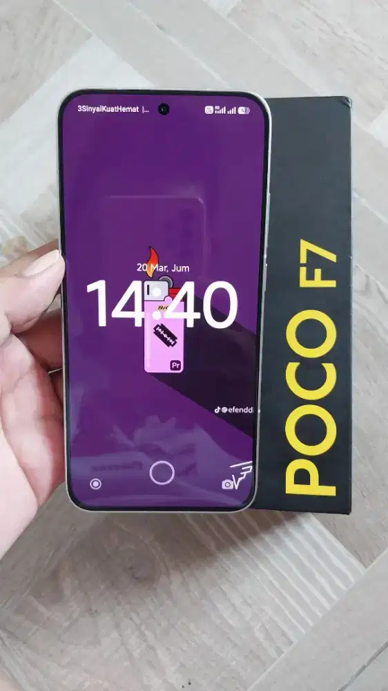 Poco F7 5G 12/528 fullset mulus jual atau turun spek monggo