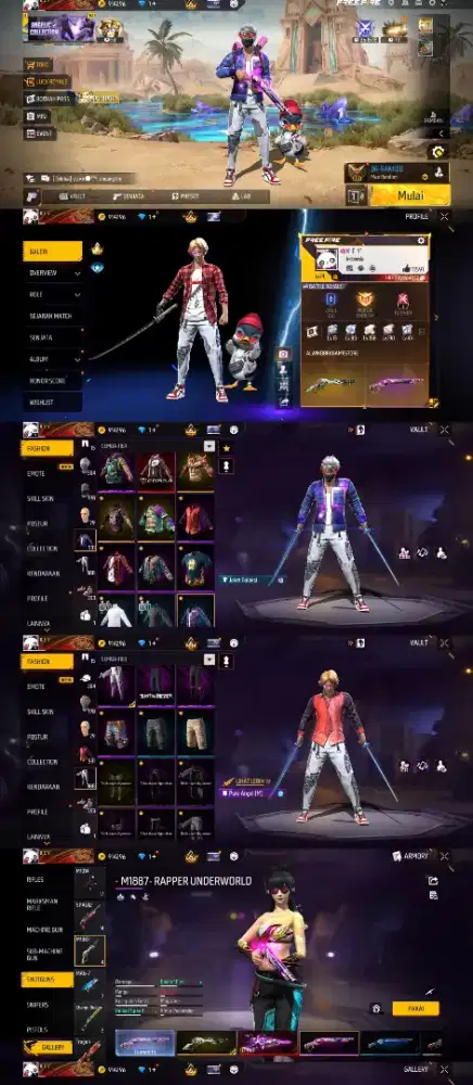 jual akun ff spek gg harga 300k diskon ramadhan