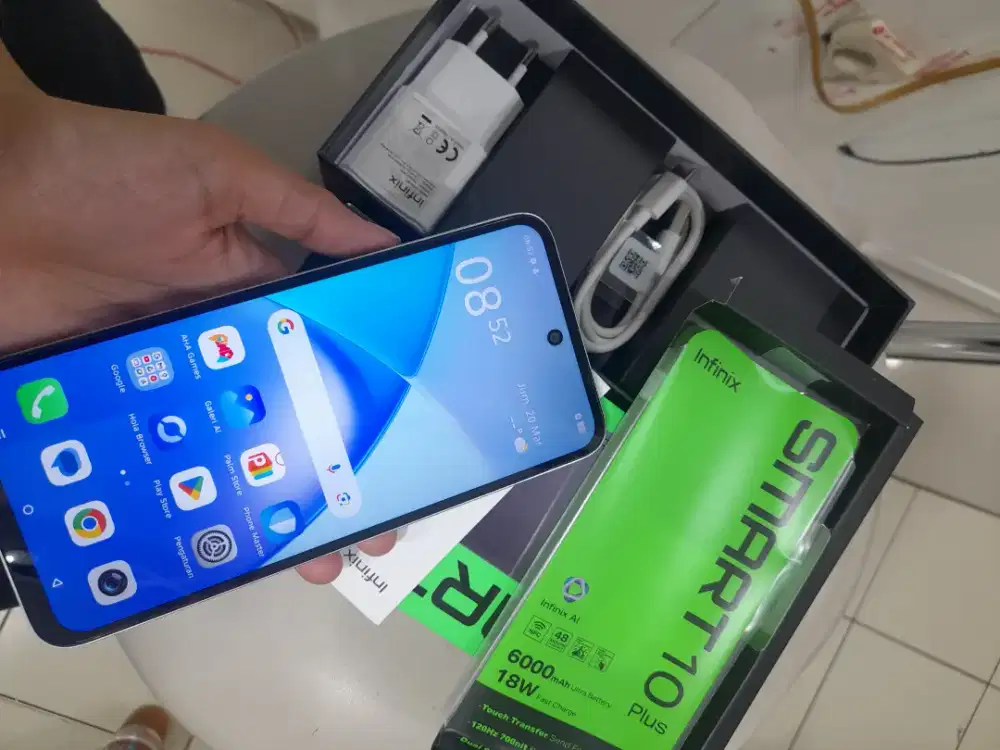 Second infinix smart 10+ 8/128gb fulllset