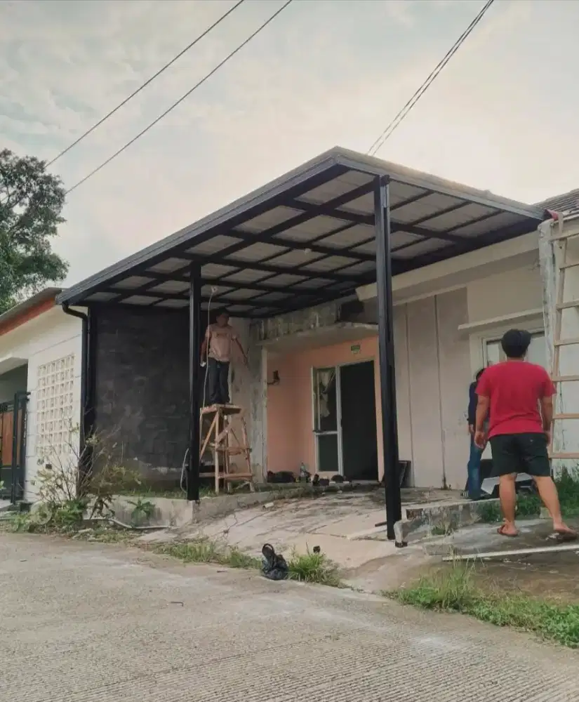 Kanopi rangka baja ringan SNI