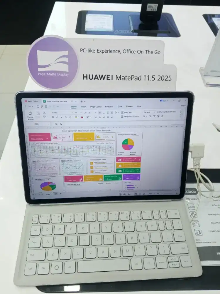 Huawei Matepad 11.5 Papermatte 2025 Gratis Magnetic Keyboard