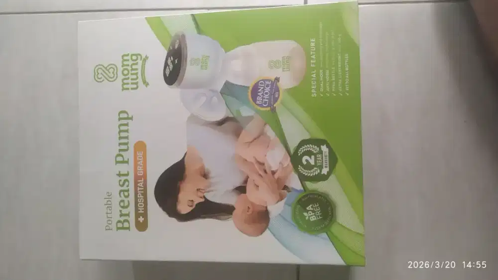 Mom Uung Portable Breast Pump, pompa asi
