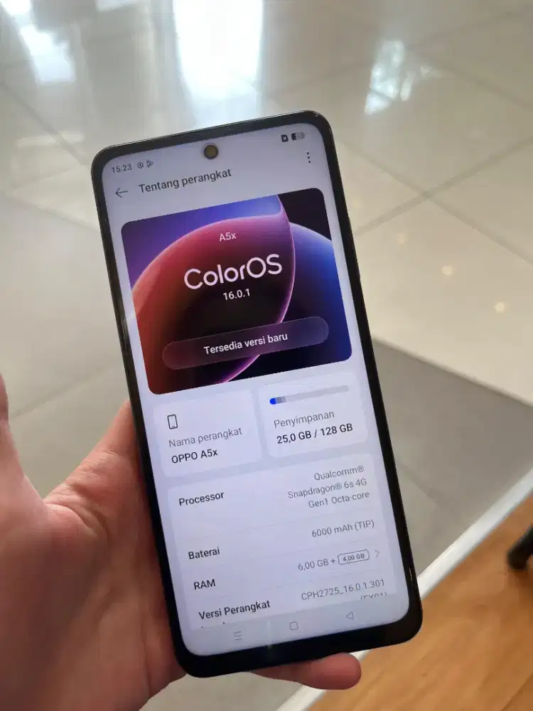 OPPO A5X RAM 6+6/128GB SEGEL NORMAL ORIGINAL