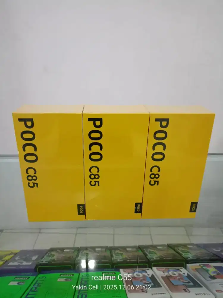 Poco C85 6/128 GB NFC Helio G81 Batre 6000 mAh Garansi Resmi