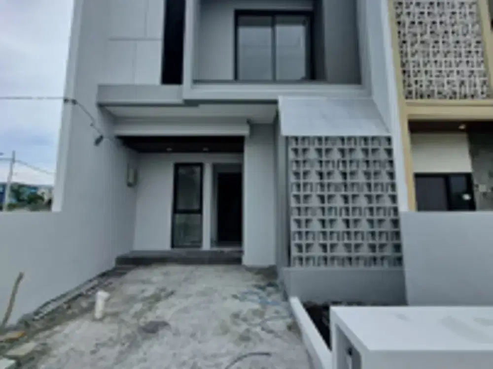 Hot Dijual Rumah Baru Gress Modern Kekinian Surabaya Timur