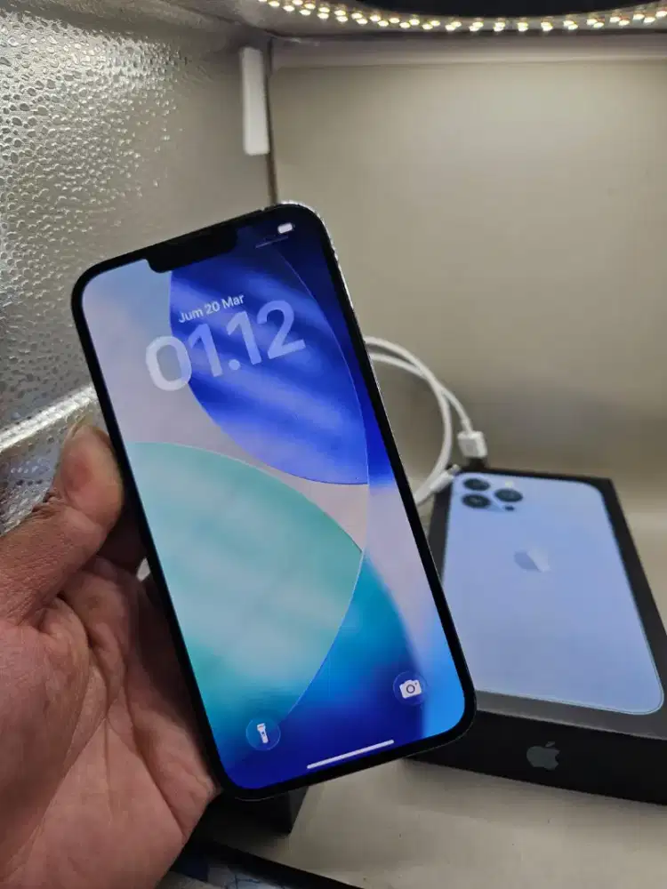 IPHONE 13 PROMAX 256GB ORIGINAL MULUS NOMINUS FULLSHET 

ALL OPERATOR