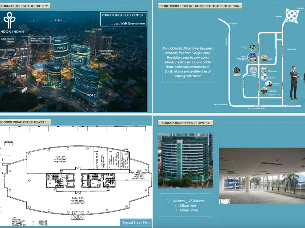 Pondok Indah Office Tower 1 Jakarta Selatan (Redefining Business Excellence) by Metropolitan Kentjana - 2 Tahun