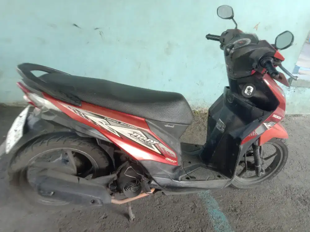 dijual honda beat fi, surat-surat lengkap