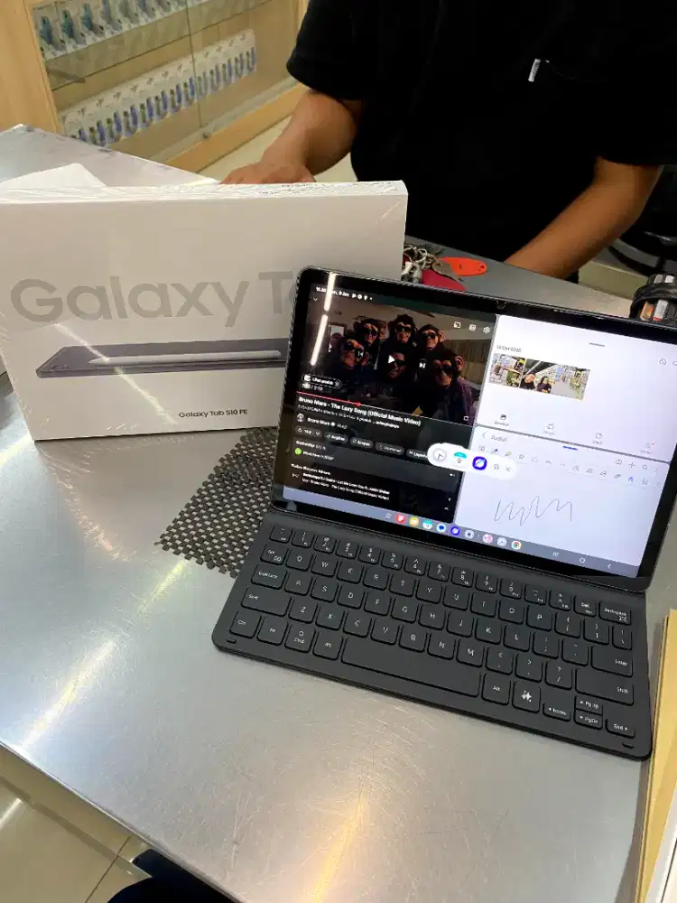 tab S10 FE 5G 8/128 new segel sein dapat bonus cicilan0% garansi resmi