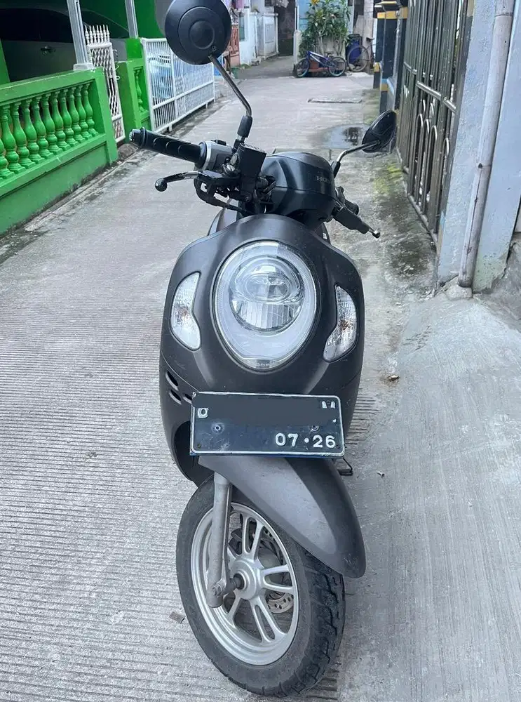 Scoopy siap pakai tinggal gas