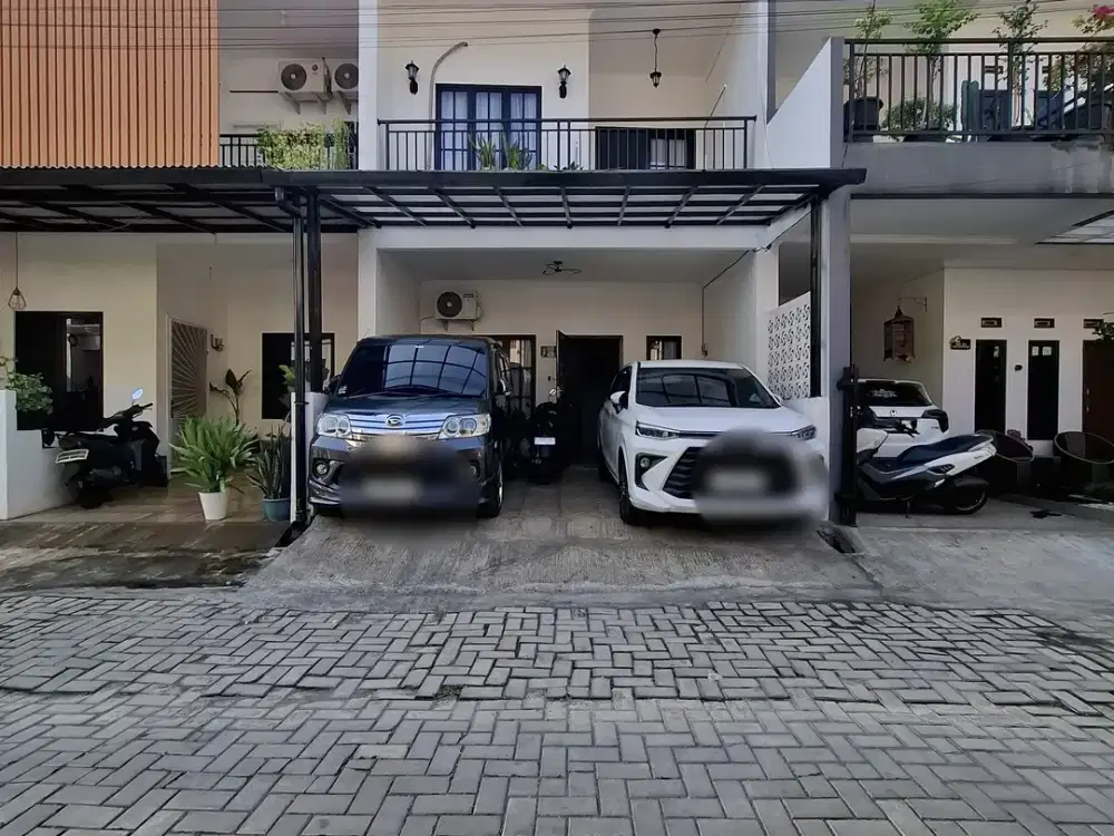 Rumah cluster semi furnished nempel Jakarta Timur