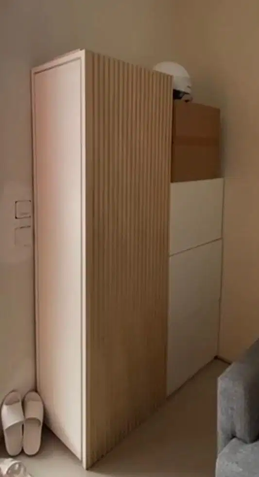 Lemari custom uk 180x38x60 dan 60x125x38