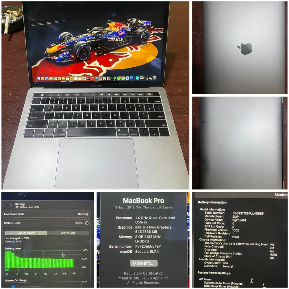 Macbook Pro 2019 - Touchbar