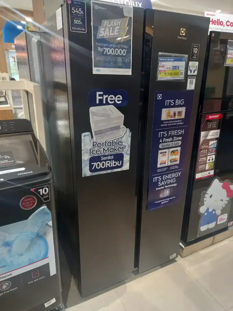 ELECTROLUX REFRIGERATOR SBS 545 LITER