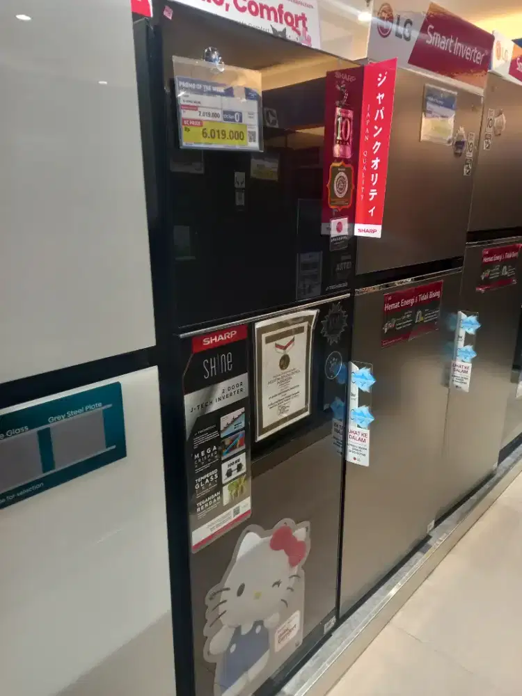 SHARP REFRIGERATOR 2 DOOR 352 LITER