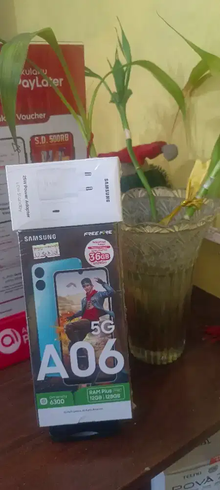 New : Sams A06 6/128 5G murah