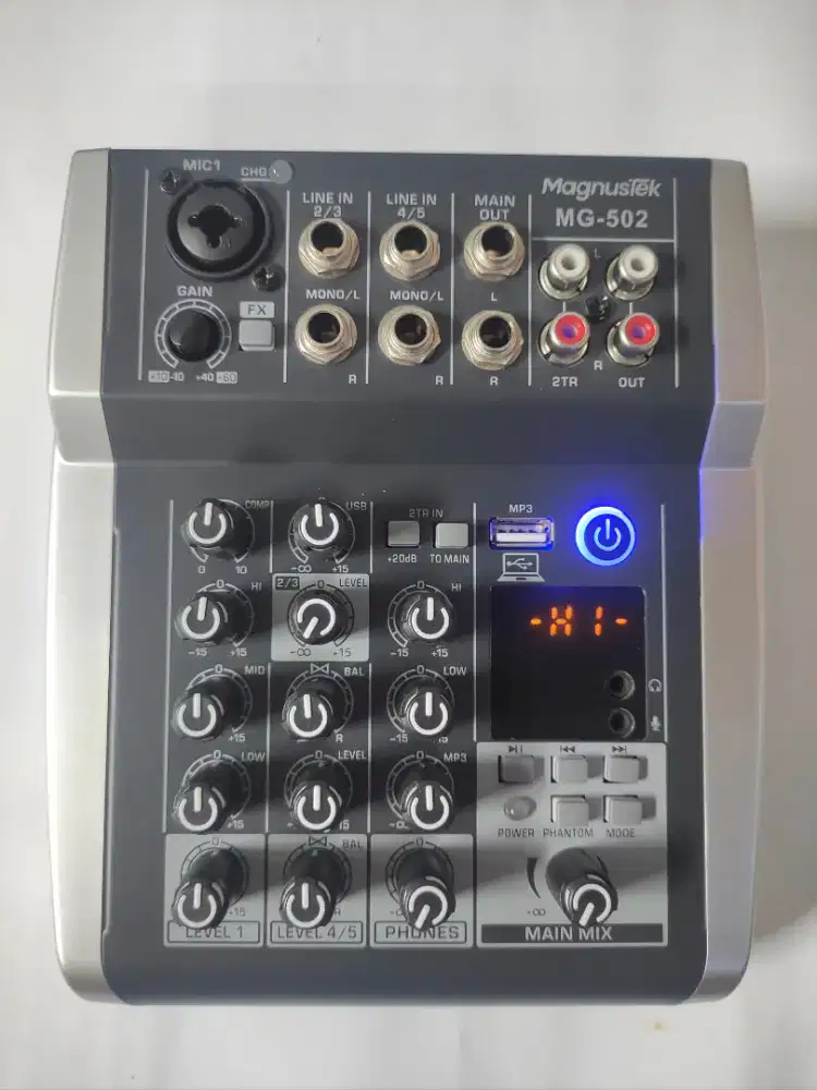Mixer Audio Soundcard Magnustek