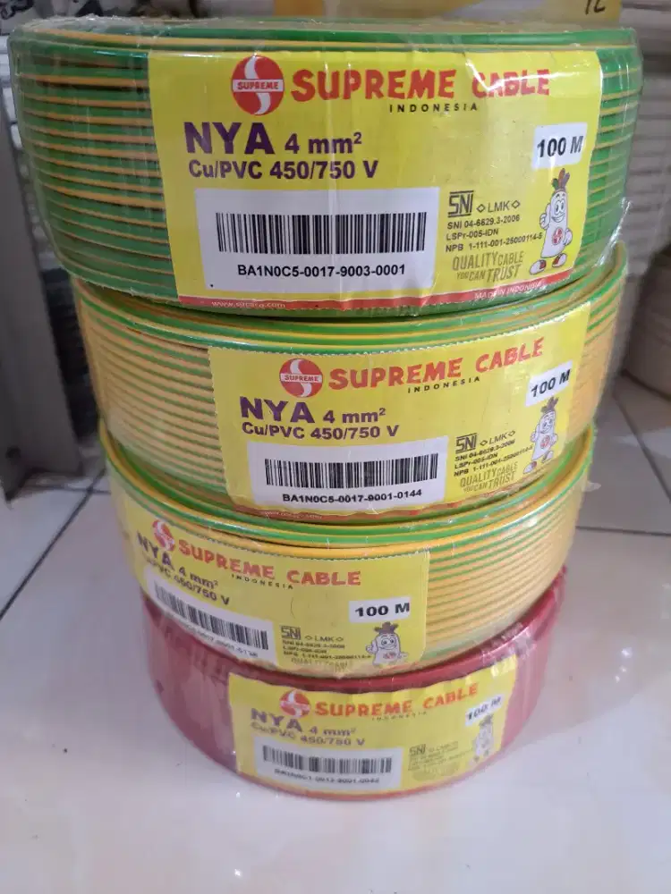 Kabel NYA 4Mm Supreme (100 Meter)