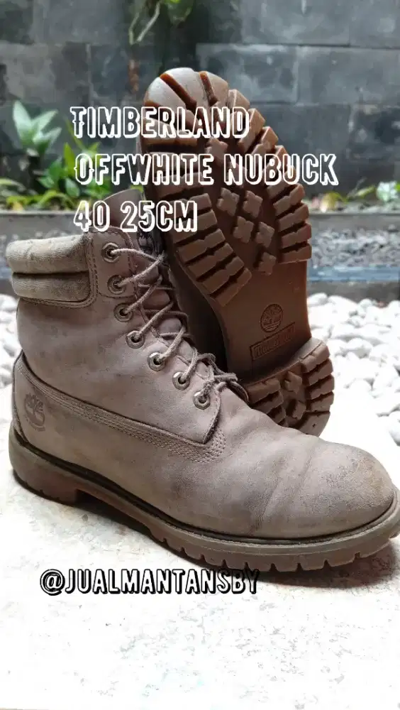 TIMBERLAND 6 Offwhite Nubuck