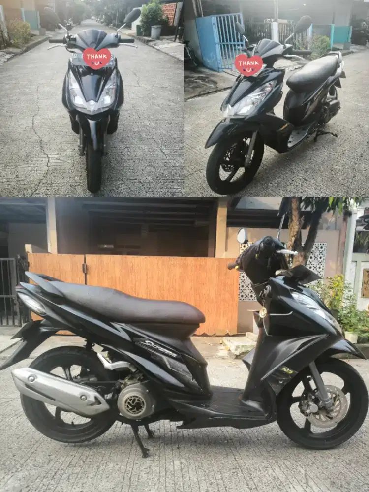 Suzuki SkyDrive 2009 Warna Hitam