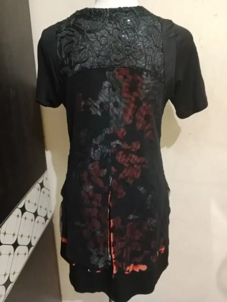 Tunik brokat preloved