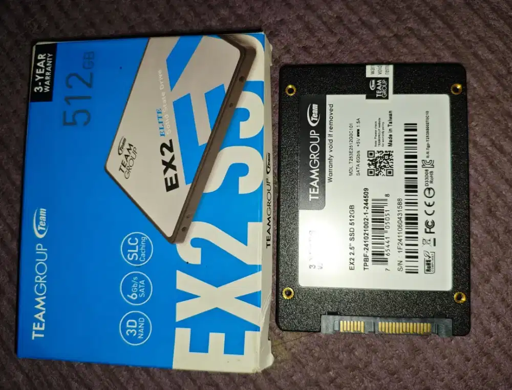 SSD SATA TEAMGROUP 512GB
