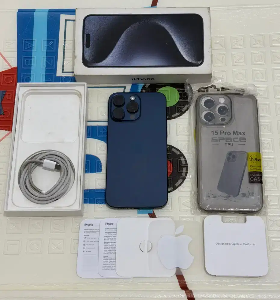 IPHONE 15 PRO MAX 256GB BLUE TITANIUM EX IBOX