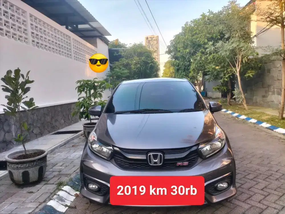 Brio RS matic 2019, tgn1, km 30rb, pjk new. Nyacat jamin kualat.