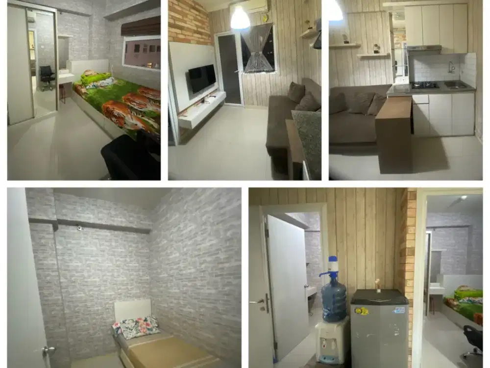 Green pramuka apartment city  2 BR mall furnish