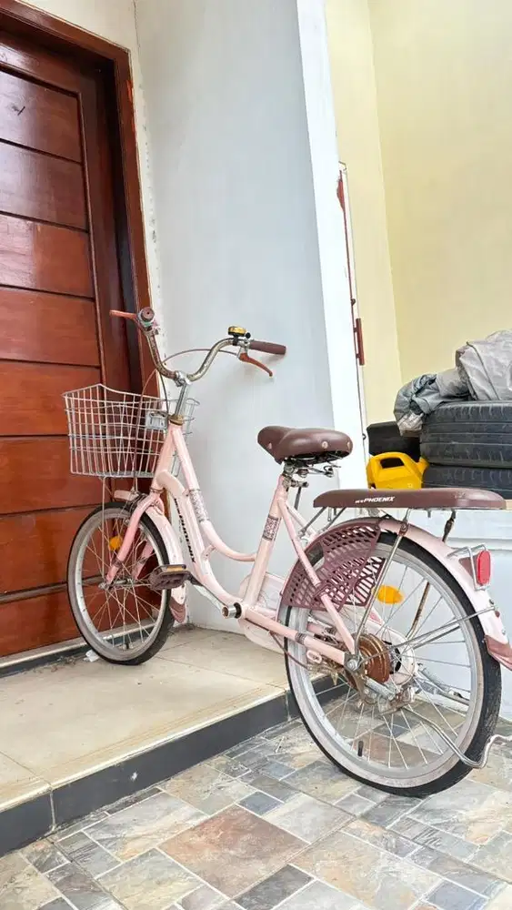 Sepeda roda 2 pink