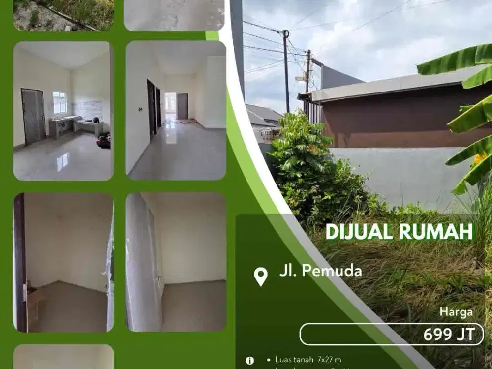 Dijual Rumah Daerah Pemuda Pekanbaru Kota Siap Huni!