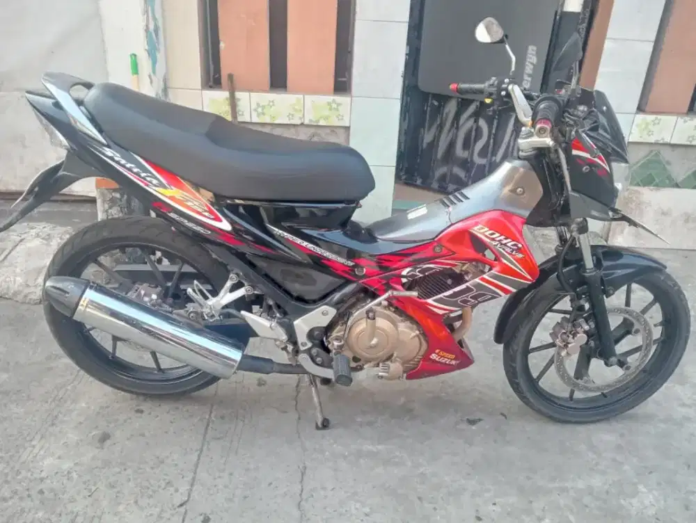 MOTOR SATRIA TAHUN 2012 LENGKAP